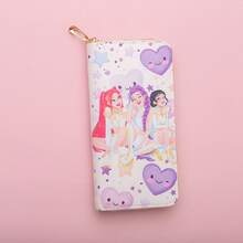 Hasbro 1 chiếc ví đựng tiền xu hình phù thủy hoạt hình thời trang mới, ví rộng rãi dành cho học sinh. - Nhiều màu - Xem 7