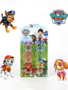 Paw Patrol 6入/組 汪汪隊立大功愛心印章套組 & 用於設計 - 適合生日派對贈品、教師感謝禮及主題活動，教室友善 - 卡通 - 查看 7