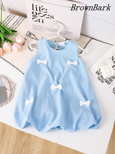 BrownBark Đầm hoa xếp tầng không tay ngọt ngào cho bé gái, đầm công chúa mùa hè thoáng mát với chất liệu mềm mại, đầm chữ A rộng rãi, thích hợp cho các hoạt động hàng ngày, vui chơi ngoài trời và các buổi tụ họp thường ngày.