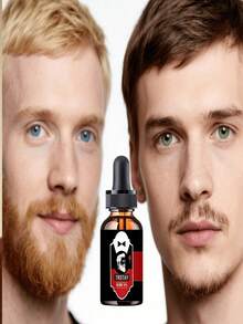 Organic Vitamin E Beard Growth Oil For Men Deep Nourishment Strengthens Mustache Prevents Itchiness And Dryness Natural Care Solution - 多色的 - 查看 4