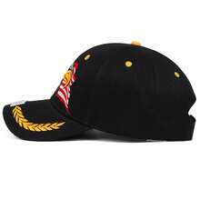 Mũ lưỡi trai nam thêu chữ USA và hình đại bàng, kiểu dáng đường phố, thích hợp cho mùa xuân, mùa thu, du lịch, nghỉ mát biển. - Nhiều màu - Xem 6