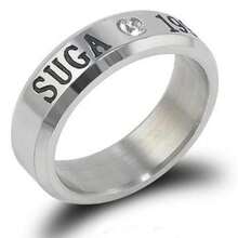 8pcs Limited Edition  'ARIRANG' Rings, Must-Have ARMY Collectibles, Including RM, JIN, J-HOPE, JIMIN, V Merchandise, Essential For Fans And Supporters, Can Be Matched With Styling Accessories, Korean Music Merchandise - Multicolor - View 8