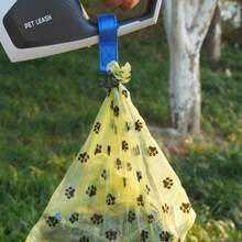 Giá đựng túi đựng chất thải thú cưng có móc treo tiện dụng, hộp đựng túi đựng phân chó khi dắt chó đi dạo kèm giá đỡ túi rác. - Xem 18