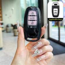 1 chiếc ốp bảo vệ chìa khóa thông minh bằng TPU dành cho xe hơi, phù hợp với các dòng xe Audi R8 Q5 Q7 S3 S4 S5 S6 S7 S8 SQ5 RS5 RS7 A4 A5 A6 A7 A8. - Vỏ chìa khóa - Xem 10