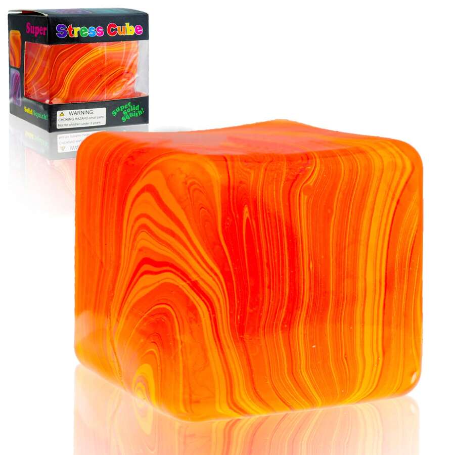 1Pack 2026 Latest Flowing Textured Ice Cube And Release Toys, Slow Rebound Release Toys, Casual Holiday Gifts, High Aesthetic Dopamine Colors- Soft And Slow Back,Sticky Stress Relief Toy,Cute Stuff,Travel Portable Fidget Squeeze Toys,Squishy,Perfect For All Ages - trái cam - Xem 1