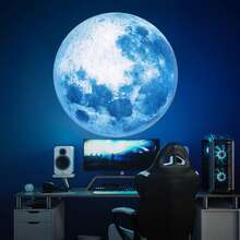 Projecteur de lune coloré, comprend 4 projecteurs de lune interchangeables, veilleuse rotative à 360°, lampe d'ambiance LED portable avec prise USB, décoration de fond de photo de plafond de chambre à coucher. - Projecteur de 4 Lunes - Voir 3