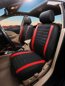 Bộ bọc ghế ô tô 9 món đa năng – Thiết kế sọc dập nổi 3D, lớp đệm mút 4mm, vải chống thấm nước, tương thích với túi khí, phù hợp với xe Sedan, SUV, Pickup, MPV, dễ vệ sinh, che phủ toàn diện (Bao gồm: 2 bọc ghế trước, 1 bọc tựa lưng, 1 bọc ghế sau và 5 bọc tựa đầu) Phụ kiện ghế ô tô - phong cách A - Xem 5
