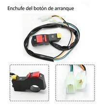 Electrics Para Atv Quad 125/150/200/250cc Cdi Coil Cableado Conjunto de Estator CDI de Arnés de Cableado Eléctrico for ATV QUAD 250CC - A - Ver 7
