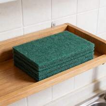 1/5/10片装可重复使用厨房清洁布，多用途家用清洁垫，强力擦洗海绵，易于冲洗，可重复使用厨房抹布，适用于水槽、台面、炉灶 - 廚房清潔布 - 查看 7