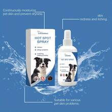 A Savior For Sensitive Skin And Furry Friends! A Must-Have For Pet-Owning Families! Skin Spray (50ml + 50ml + 50ml), A 3-Bottle Combo Pack, Quickly And Effectively Relieves Dryness And Itching. The Spray Design Makes It Easy For Owners To Use. - View 5