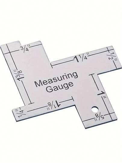 1pc Aluminum Alloy Sewing Ruler - Ideal Choice For Handcrafting Fabric Cutting And Projects