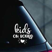 1张“车内有儿童”车贴，适合作为家庭礼物 - A - 查看 5