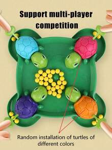 一套饥饿小乌龟游戏，快速吞下爆炸球，互动亲子益智棋盘游戏玩具 - 烏龜吃豆 - 查看 9
