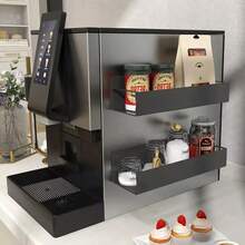 1/2 Magnetic Kitchen Storage Rack, No Punching Washing Machine Coffee Machine Storage Rack, Rust Proof Storage Basket, Sturdy And Durable, Preferred For Home Decoration, Suitable For Organizing Kitchens, Bathrooms, Washing Machines, Refrigerators, Reducing Clutter And Maximizing Vertical Space - Multicolor - View 2