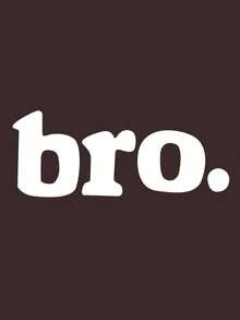 男童休闲圆领短袖T恤，印有“Brother”字样，时尚百搭，青少年街头风短袖上衣，适合春夏穿着 - 棕色 - 查看 6