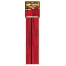 Beistle 52057 Red Barn Siding Backdrop Party Accessory 4-Feet by 30-Feet Multicolored - Multicolor - Ver 7