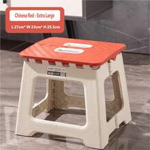 Taburete plegable de uso intensivo de 150 kg, taburete plegable multiusos para el hogar, la cocina, portátil y ahorra espacio - Multicolor - Ver 14