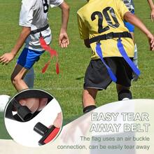 Adjustable Belts With Belt And Flags Easy Tear Away - Navy Blue + 2 - View 5