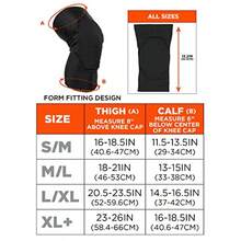 Ergodyne ProFlex 525 - Rodilleras ligeras acolchadas - Negro - Ver 6