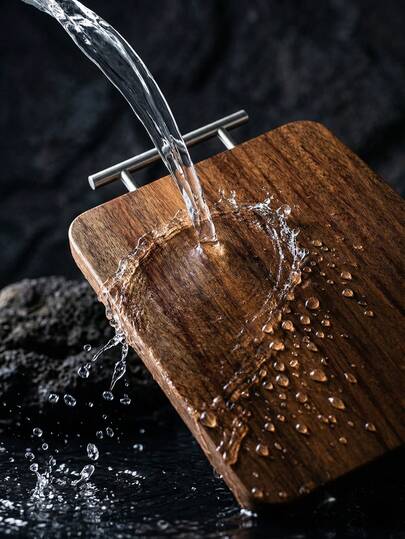 Black Gold Sandalwood Solid Wood Cutting Board, Natural Color, Thick, Anti-Mold, High Density Chopping Board For Home Kitchen