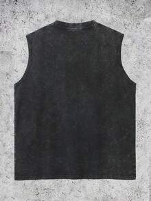 Disney Vintage Washed Cars  95 Print Sleeveless Tank Top - màu đen - Xem 2