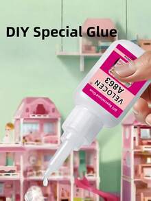 高强度、高粘度、快干、耐热DIY胶水。粘合力强，适用于积木、手机壳维修及其他小型零件。透明，不泛白。 - 容量32g - 查看 5