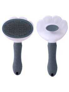 1 lược triệt lông tự làm sạch chỉ với một nút bấm - Hồng - Xem 5