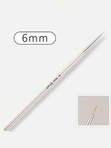 3支条纹美甲笔，适用于长线条细节精细设计UV凝胶彩绘亚克力美甲勾线笔 - 彩色 - 查看 5