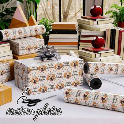 Giấy gói quà sinh nhật in ảnh khuôn mặt theo yêu cầu, Giấy gói quà in hình khuôn mặt theo yêu cầu, Giấy gói quà họa tiết khuôn mặt vui nhộn, Giấy gói quà in ảnh khuôn mặt cá nhân hóa, Giấy gói quà sinh nhật độc đáo cá nhân hóa, Quà sinh nhật, Giấy gói quà in hình khuôn mặt theo yêu cầu, Giấy gói quà sinh nhật độc đáo cá nhân hóa, Quà tặng cho bạn gái