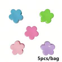 5/10 piezas Cuentas de corazón de acrílico de colores primaverales minimalistas DIY para encantos de teléfono, llaveros, accesorios de joyería, regalo festivo - Cuentas de acrílico con agujeros grandes de estilo simple y color primaveral. - Ver 14