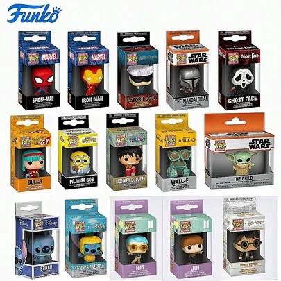 Funko POP Keychain:  GT - Pan Novelty Keyring - Luffytaro - Collectable Mini Figure - Stocking Filler - Gift Idea - Official Merchandise - Movie Fans - Backpack Decor