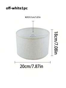 Cúpula de Lâmpada Redonda Removível de Tecido, Adequada para Luminária de Parede, Luminária Pendente, Luminária de Chão, Hotel, Casa, Quarto, Sala de Estar, Criado-Mudo, Escritório, Decoração de Iluminação - abajur - Visão 11