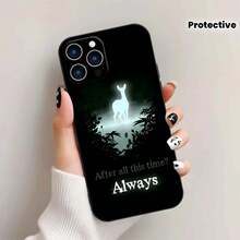 Funda para teléfono: Warner Bros Snape "Siempre" Ciervo Luminoso, Compatible con iPhone 17/16/15/14/13/12/11/8/7 Pro/Pro Max/Plus/X/XS/XR/XS MAX, Protección de Lente, Carcasa Protectora, Licencia Oficial, ¡El regalo perfecto para los fans! teléfonos móviles, bolsos, accesorios para móviles, fundas para teléfonos, decoración de interiores, accesorios, fundas transparentes para teléfonos, verano, correas para teléfonos, fundas para teléfonos de hombre, fundas negras para teléfonos, fundas rosas para teléfonos, fundas para teléfonos de hombre, fundas para teléfonos de mujer, protección para teléfonos móviles, accesorios de playa, productos de fresa, fundas protectoras para teléfonos. - Estilo (1 pieza) - Ver 5