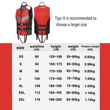 spraesidio 成人游泳背心；成人冲浪浮力服；便携式皮划艇和钓鱼救生衣，无需充气 - 彩色 - 查看 39