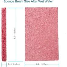 12 Pack  Natural Cellulose Sponges Non-Scratch Cleaning Sponges For Kitchen Dishwashing Scrub Sponges 2.5x4 Inches - 1 - 查看 4
