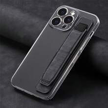 1pc Adhesive Phone Grip Stand With Anti-Slip & Shockproof Features, Multi-Functional Desktop Support With Wrist Strap Compatible With IPhone, Android Phone, Gift For Birthday, Family, Friends Finger Ring Holder, Phone Accessories - Multicolor - View 12