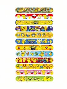 Bộ 48/24/12 vòng tay hình nhân vật hoạt hình Pokemon, thích hợp làm quà tặng và dự tiệc, vòng tay Pokemon dạng bấm, quà tặng hoạt hình cho trẻ em, vòng đeo tay Pokemon dạng bấm, vòng tay năng lượng Pokemon, khơi gợi niềm vui tuổi thơ. - Nhiều màu - Xem 6