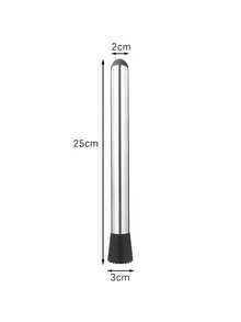 1pc Stainless Steel Ice Crusher, Cocktail Muddler, Juicer, Lemon Squeezer, Drink Muddler, Masher - Multicolor - View 2