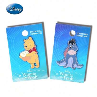 Monogram 1 pieza Broche de oso de dibujos animados lindo, se puede usar para decorar vestidos, bufandas, bolsos, cinturones, cortinas y hace un maravilloso regalo pequeño para amigos y familiares para el Día de Acción de Gracias, Halloween.