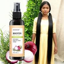 seemsure 生物素迷迭香洋葱护发精华液和喷雾，适合所有发质。保湿精华，强韧发丝，热保护，防止断裂，修护干枯受损发质，修复分叉，抚平毛躁。 - 正裝 - 查看 6