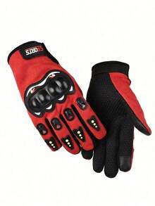 1 par de guantes de bicicleta, guantes de ciclismo sin dedos/de dedo completo con almohadilla antideslizante y amortiguadora para hombres y mujeres - guantes de bicicleta de montaña y carretera con almohadilla de gel transpirable para entrenamiento de fitness al aire libre - guantes de bicicleta acolchados de media dedos con características antideslizantes y amortiguadoras, adecuados para hombres y mujeres - Multicolor - Ver 11