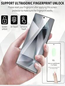 Bộ 3 miếng dán màn hình cường lực cong phủ toàn màn hình, tương thích với Samsung Galaxy S25 26 Ultra S24 S23 Plus S22 S21 S20 FE Note 10 Note 20 Ultra S10 S10+ S22+ S21+, độ cứng 9H+, phim cường lực cong 3D. - Trong sáng - Xem 5