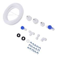 Refrigerator Water Line Kit With 1/4in Hose Water Inlet Line Connection Set For Refrigerator Side By Side Water Hose Reverse Osmosis System,Organizer Frigo  Frigorifero - View 2