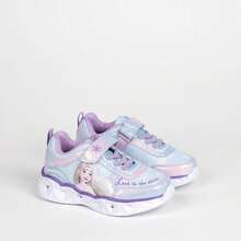Disney CERDÁ LIFE'S LITTLE MOMENTS | 冰雪奇緣女童運動鞋，附 LED 燈和輕便 EVA 鞋底，迪士尼風格，極致舒適，26 碼 - 紫色 - 查看 4