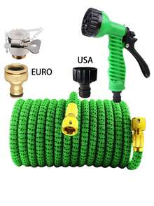 高压花园水管、洗车水枪、伸缩式洗车水管、软水管、喷嘴、花园浇水软管、草坪洒水软管、清洁水管 - B - 查看 15