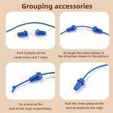 Rope-Untying Challenge Game For Kids-An Educational Toy That Fosters Logical Thinking And Concentration; A Family Game For Parent-Child Interaction And A Head-To-Head Logic Puzzle Challenge. - Multicolor - View 7