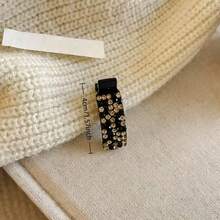2pcs/4pcs Casual Bohemian Cute Elegant PU(Polyurethane) Hair Clips, Colorful Rhinestone, Suitable For All Seasons - Champagne - View 5