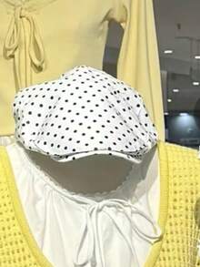 Women Beret Hats - trắng - Xem 11