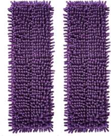 AmaVins 2 Pack Pet System Microfiber Sweeping Pad, Reusable Pet Replacement Mop Pad For Multi-Surface Floors, 18 Inch Washable Cleaning &Amp; Dusting Pads, Attracts &Amp; Picks Up Pet Hair - ColorA - 查看 1