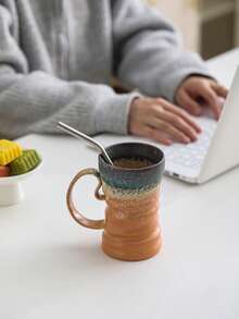 Cốc sứ 420ml, Cốc sứ gia dụng, Cốc sữa ăn sáng, Cốc yến mạch, Cốc cà phê có quai xách, Cốc nước dung tích lớn, Cốc trà hoa, Cốc đôi, Cốc cà phê Latte Art, Cốc Espresso, Cốc nước văn phòng, Cốc sứ tráng men rạn độc đáo, Cốc đựng đồ uống, Cốc cà phê - Nhiều màu - Xem 7